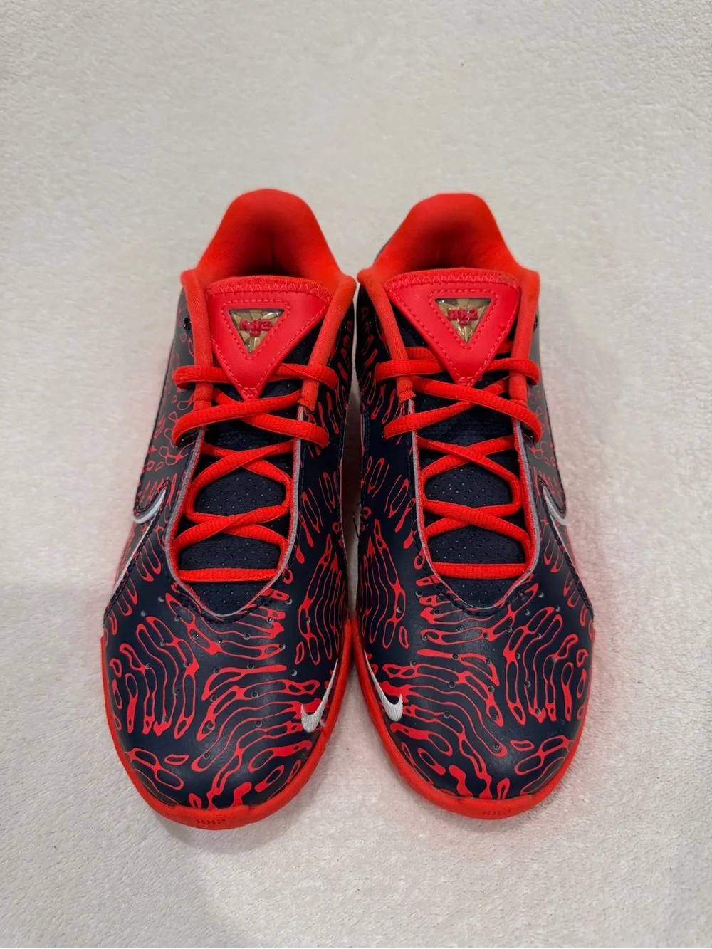 Nike Kids Lebron 22 GS Bright Crimson Obsidian